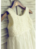 Cotton Lace Flower Girl Dress